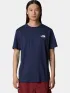 The North Face M S/S Simple Dome Tee The North Face M S/S Simple Dome Tee Férfi Póló 8K2-Summit Navy
