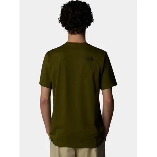 The North Face M S/S Simple Dome Tee The North Face M S/S Simple Dome Tee Férfi Póló PIB-Forest Olive