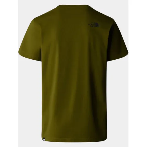The North Face M S/S Simple Dome Tee The North Face M S/S Simple Dome Tee Férfi Póló PIB-Forest Olive