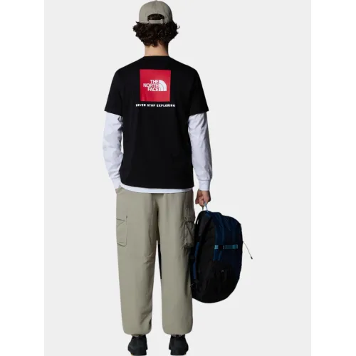 The North Face M S/S Box Nse Tee The North Face M S/S Box Nse Tee Férfi Póló JK3-Tnf Black