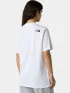 The North Face W Ss Essential Oversize Tee Női Póló FN4-TNF White