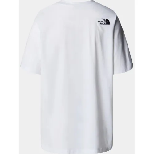 The North Face W Ss Essential Oversize Tee Női Póló FN4-TNF White