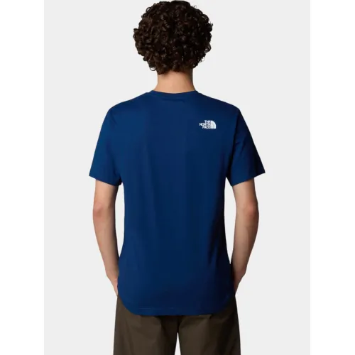 The North Face M S/S Never Stop Exploring Tee Férfi Póló D1R-Estate Blue