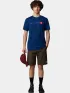 The North Face M S/S Never Stop Exploring Tee Férfi Póló D1R-Estate Blue