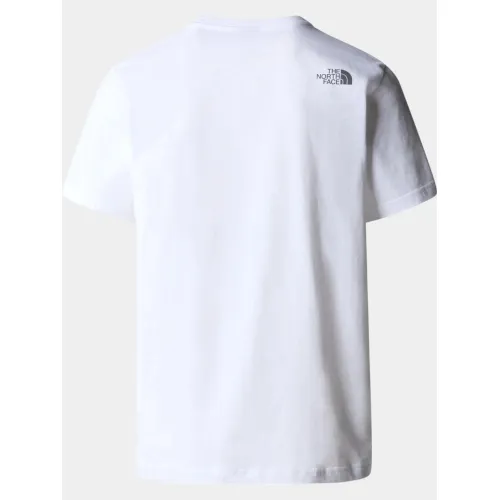 The North Face M S/S Mountain Line Tee The North Face M S/S Mountain Line Tee Férfi Póló FN4-Tnf White