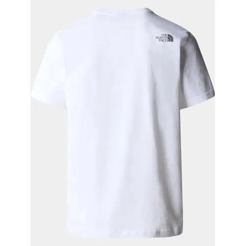 The North Face M S/S Mountain Line Tee The North Face M S/S Mountain Line Tee Férfi Póló FN4-Tnf White