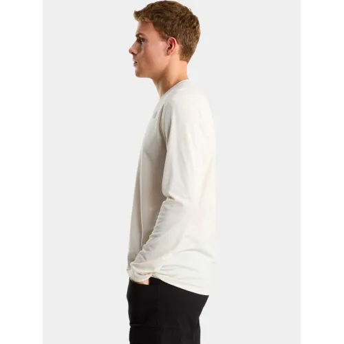 The North Face M Shadow Ls Férfi Hosszú ujjú póló QLI-White Dune