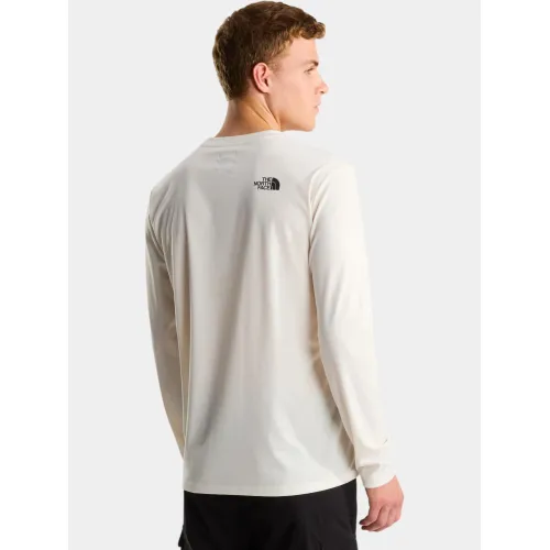 The North Face M Shadow Ls Férfi Hosszú ujjú póló QLI-White Dune