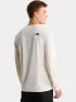 The North Face M Shadow Ls Férfi Hosszú ujjú póló QLI-White Dune