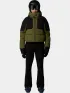 The North Face W Cold Spell Cropped Down Jacket Női Síkabát, Snowboard Kabát PIB-Forest Olive
