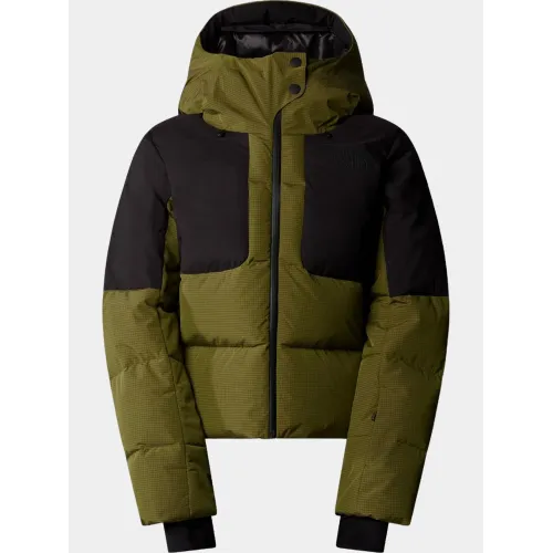 The North Face W Cold Spell Cropped Down Jacket Női Síkabát, Snowboard Kabát PIB-Forest Olive
