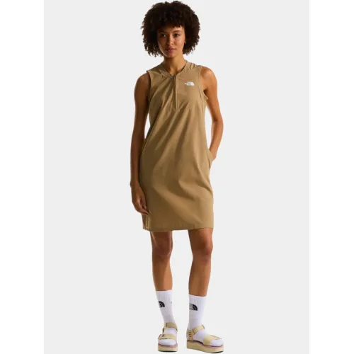 The North Face W Packable Dress Női Ruha AQV-Kelp Tan-Npf