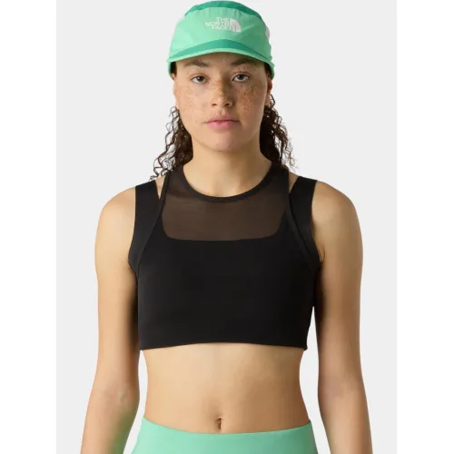 The North Face W Refina Double-Layer Bra Női Sportmelltartó JK3-TNF Black