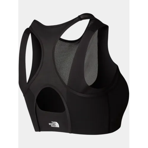 The North Face W Refina Double-Layer Bra Női Sportmelltartó JK3-TNF Black