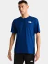 The North Face M 24/7 Box Nse Ss Tee Férfi Póló D1R-Estate Blue