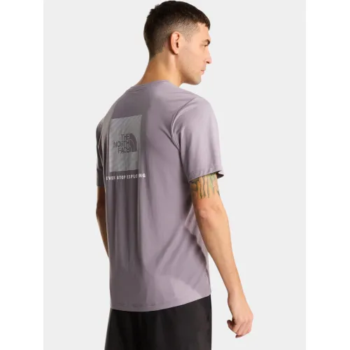 The North Face M 24/7 Box Nse Ss Tee Férfi Póló G7O-Transcendent Grey