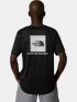 The North Face M 24/7 Box Nse Ss Tee Férfi Póló JK3-Tnf Black