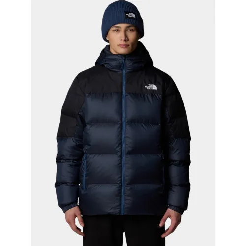 The North Face M Diablo Down Hoodie The North Face M Diablo Down Hoodie Férfi Túrakabát 99O-Shady Blue Blk Hea