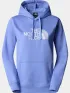 The North Face W Drew Peak Pullover Hoodie The North Face W Drew Peak Pullover Hoodie Női Pulóver 7UH-Virtual Blue-Tnf Wht