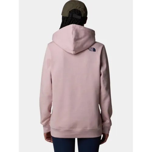 The North Face W Drew Peak Pullover Hoodie The North Face W Drew Peak Pullover Hoodie Női Pulóver B4Q-Metal Pink-Estate Bl