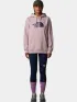 The North Face W Drew Peak Pullover Hoodie The North Face W Drew Peak Pullover Hoodie Női Pulóver B4Q-Metal Pink-Estate Bl