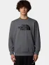 The North Face M Drew Peak Crew The North Face M Drew Peak Crew Férfi Pulóver DYY-Tnf Medium Grey Hea
