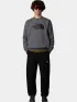 The North Face M Drew Peak Crew The North Face M Drew Peak Crew Férfi Pulóver DYY-Tnf Medium Grey Hea