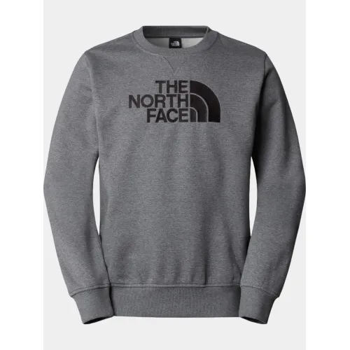 The North Face M Drew Peak Crew The North Face M Drew Peak Crew Férfi Pulóver DYY-Tnf Medium Grey Hea