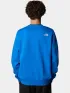 The North Face M Drew Peak Crew Férfi Pulóver 73V-Hero Blue-Tnf White