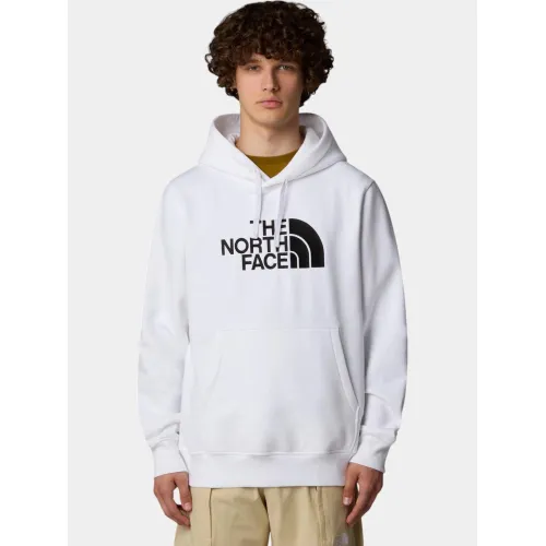The North Face M Drew Peak Pullover Hoodie The North Face M Drew Peak Pullover Hoodie Férfi Pulóver LA9-Tnf White-Tnf Black