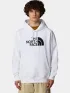 The North Face M Drew Peak Pullover Hoodie The North Face M Drew Peak Pullover Hoodie Férfi Pulóver LA9-Tnf White-Tnf Black