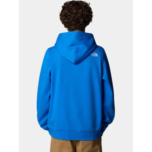 The North Face M Drew Peak Pullover Hoodie The North Face M Drew Peak Pullover Hoodie Férfi Pulóver 73V-Hero Blue-Tnf White
