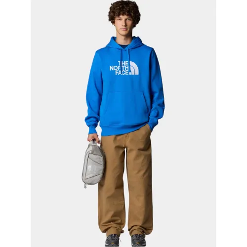 The North Face M Drew Peak Pullover Hoodie The North Face M Drew Peak Pullover Hoodie Férfi Pulóver 73V-Hero Blue-Tnf White