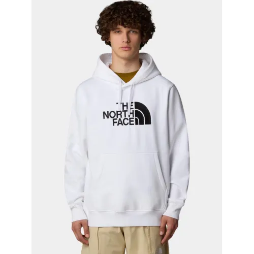 The North Face M Drew Peak Pullover Hoodie The North Face M Drew Peak Pullover Hoodie Férfi Pulóver LA9-Tnf White-Tnf Black