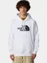 The North Face M Drew Peak Pullover Hoodie The North Face M Drew Peak Pullover Hoodie Férfi Pulóver LA9-Tnf White-Tnf Black