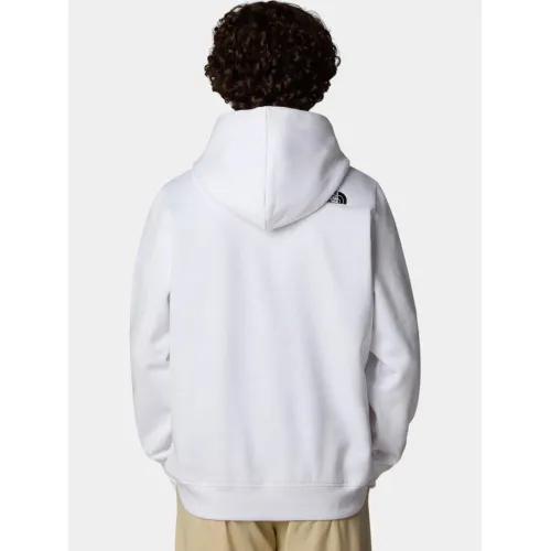 The North Face M Drew Peak Pullover Hoodie The North Face M Drew Peak Pullover Hoodie Férfi Pulóver LA9-Tnf White-Tnf Black