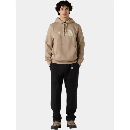 The North Face M Drew Peak Pullover Hoodie Férfi Pulóver EHX-Mushroom Grey-Gravel