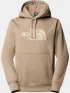 The North Face M Drew Peak Pullover Hoodie Férfi Pulóver EHX-Mushroom Grey-Gravel