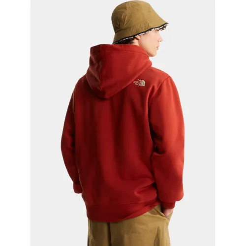 The North Face M Drew Peak Regular Hoodie Férfi Pulóver MUI-Iron Clay-Desert Stone