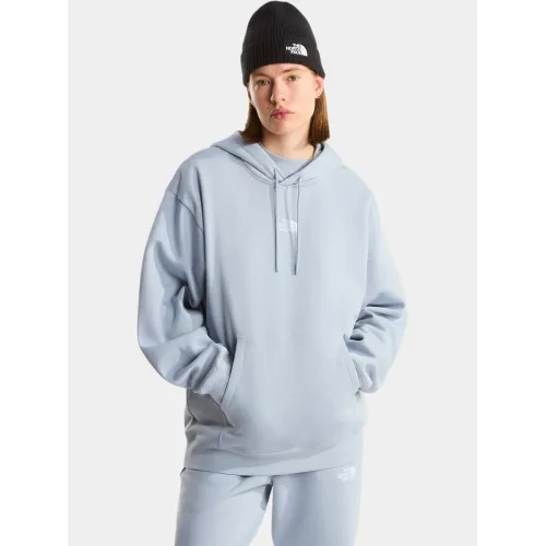 The North Face W Essential Oversize Hoodie Férfi Pulóver FM2-Frost Grey
