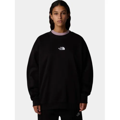 The North Face W Essential Oversize Crew The North Face W Essential Oversize Crew Női Pulóver JK3-Tnf Black
