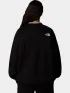 The North Face W Essential Oversize Crew The North Face W Essential Oversize Crew Női Pulóver JK3-Tnf Black