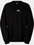The North Face W Essential Oversize Crew The North Face W Essential Oversize Crew Női Pulóver JK3-Tnf Black