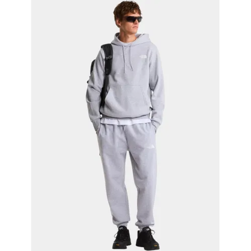 The North Face M Simple Dome Regular Hoodie Férfi Pulóver DYX-Tnf Light Grey Heather
