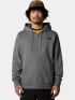 The North Face M Simple Dome Full Zip Hoodie Férfi Pulóver DYY-Tnf Medium Grey Hea