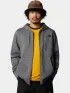 The North Face M Simple Dome Full Zip Hoodie Férfi Pulóver DYY-Tnf Medium Grey Hea