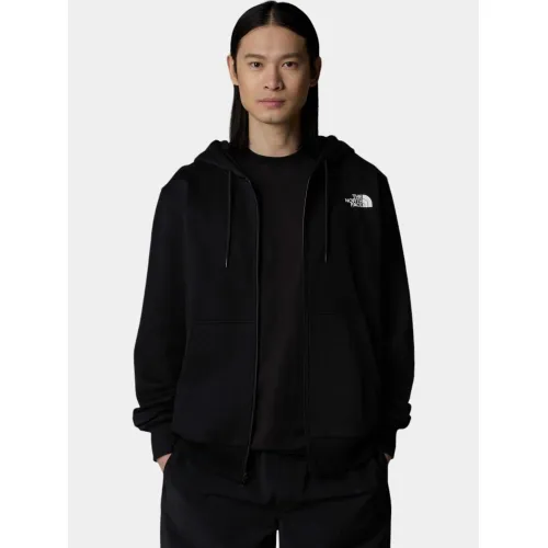 The North Face M Simple Dome Full Zip Hoodie The North Face M Simple Dome Full Zip Hoodie Férfi Pulóver JK3-Tnf Black