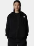 The North Face M Simple Dome Full Zip Hoodie Férfi Pulóver JK3-Tnf Black