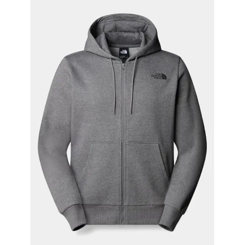 The North Face M Simple Dome Full Zip Hoodie Férfi Pulóver DYY-TNF Medium Grey Heather