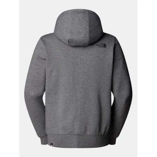 The North Face M Simple Dome Full Zip Hoodie Férfi Pulóver DYY-TNF Medium Grey Heather